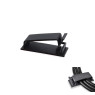 1 pcs Self Adhesive Cable Management Clips F50 (Large) , Cable Organizers Wire Management Multipurpose Wire Clip Clamps for TV Computer Laptop Ethernet Cable Desk Home Office - Black